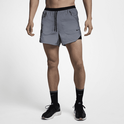 Nike Running Division Men s 10cm approx. Dri FIT ADV Reflective Design 2 in 1 Running Shorts